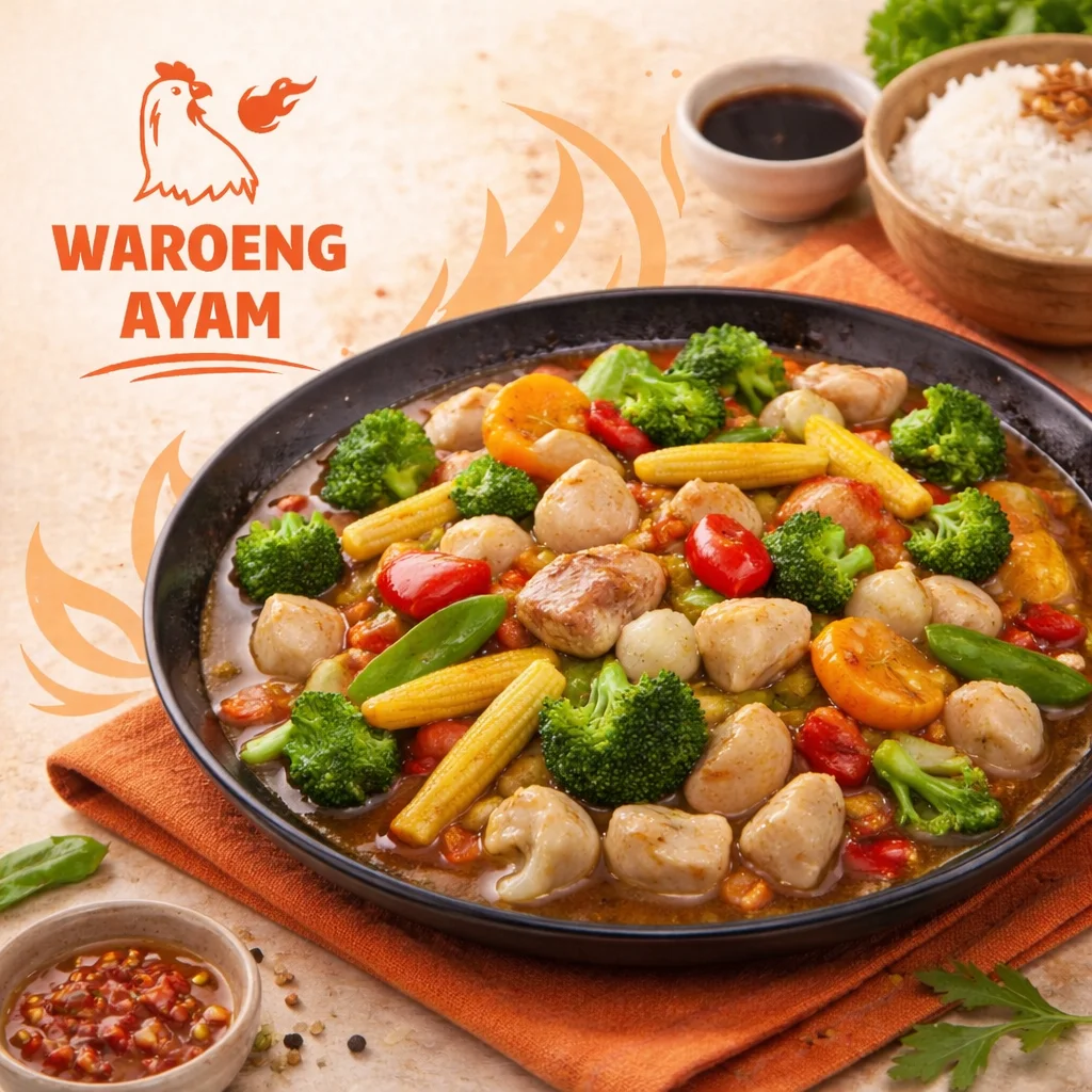 Capcay Ayam