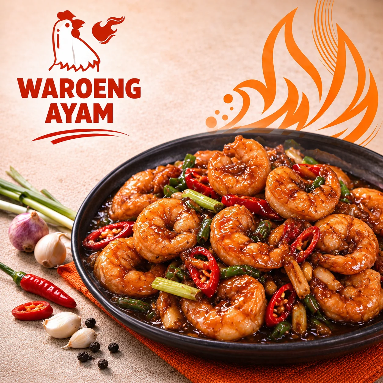 Udang Saus Tiram