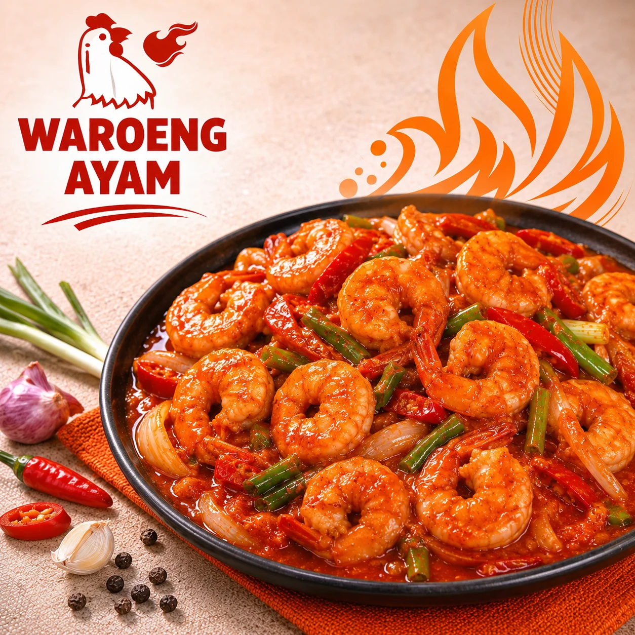 Udang Saus Padang