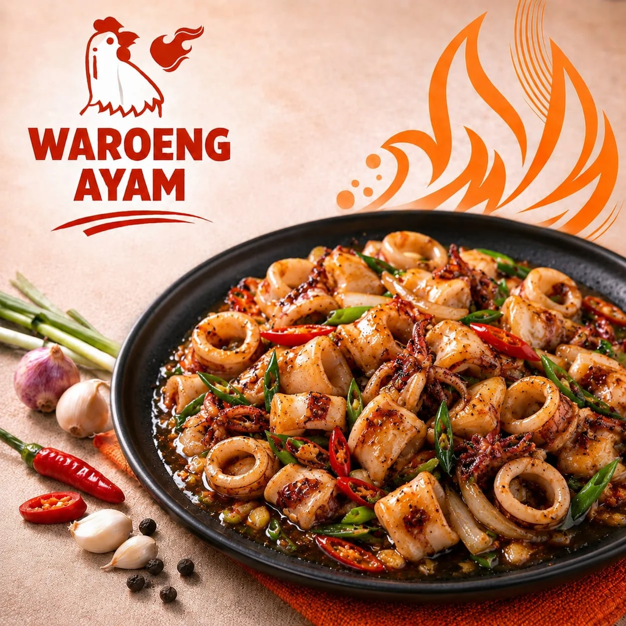 Cumi Saus Tiram